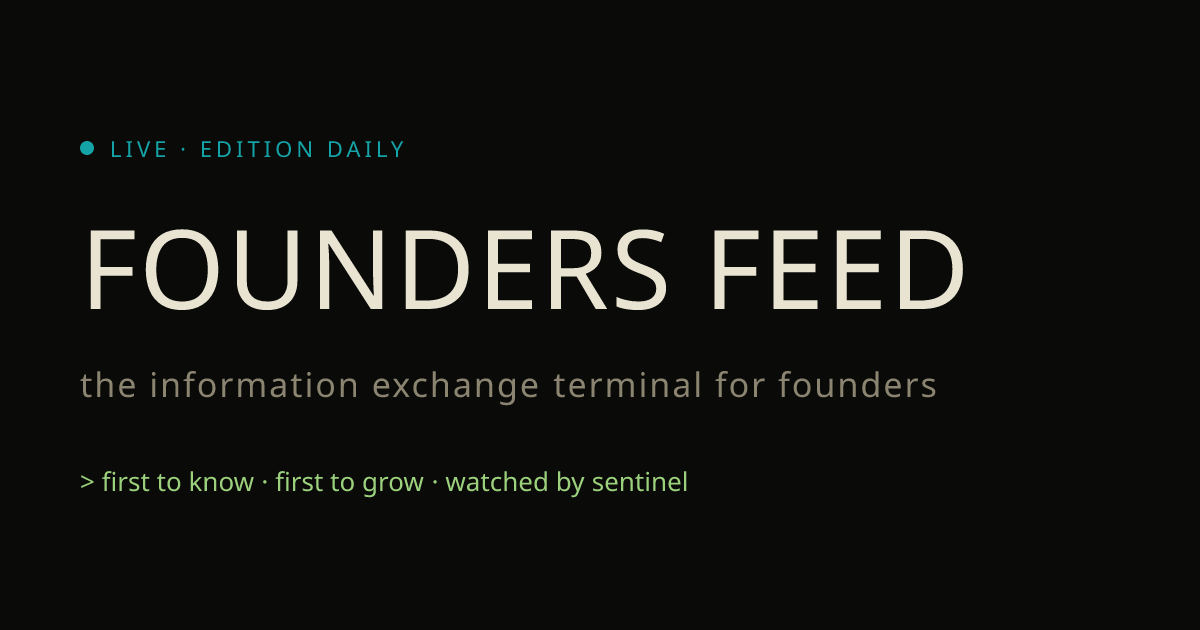 Show HN: Founders Feed